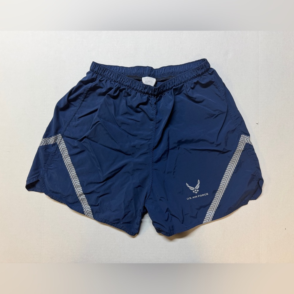 United States Air Force Official Men’s XL Blue Gym Physical Training PT Shorts